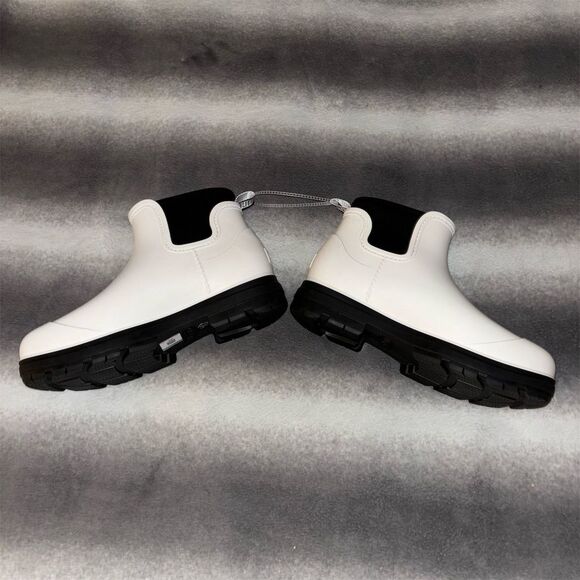 UGG Women's Droplet Rain Boots Size 11 White Waterproof Slip-On Casual - Picture 7 of 14